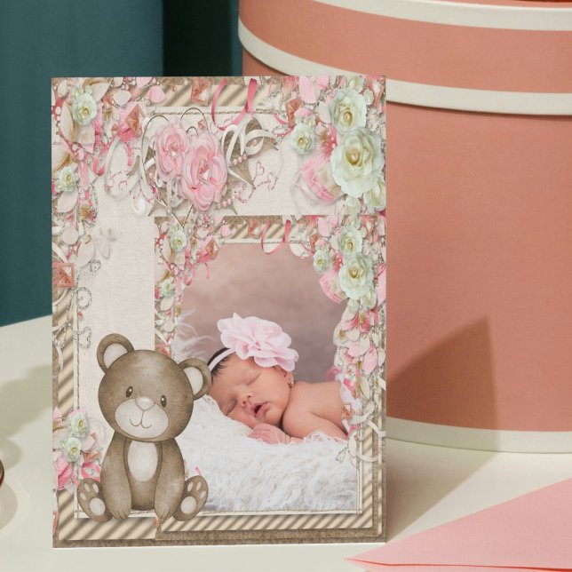 Personalized Meet Our New Baby Announcement  (Creator Uploaded)