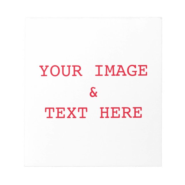 Personalized Memo Pad (Front)