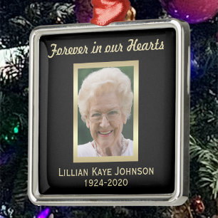 Personalized Memorial Christmas Ornaments