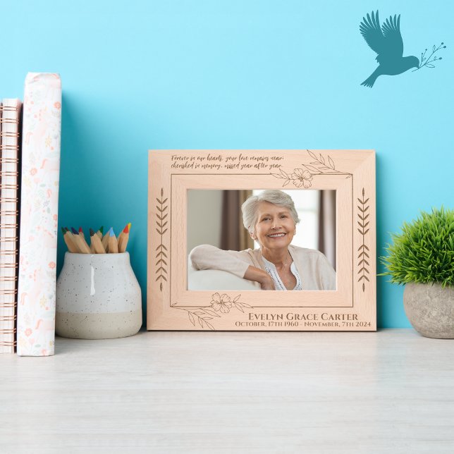 Personalized Memorial Custom Name Remembrance  Engraved Frames (Creator Uploaded)