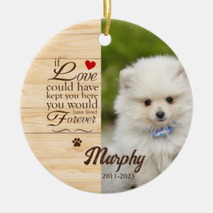 Personalized Memorial Dog/Cat Christmas Ornament