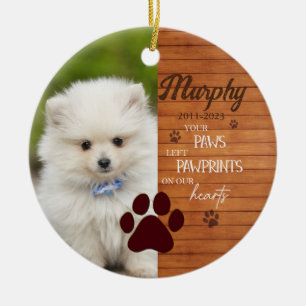 Personalized Memorial Dog/Cat Christmas Ornament