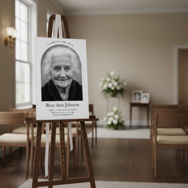 Personalized Memorial Funeral Photo  Foam Board (Creator Uploaded)