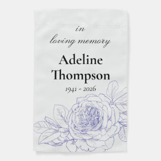 Personalized Memorial Garden Flag