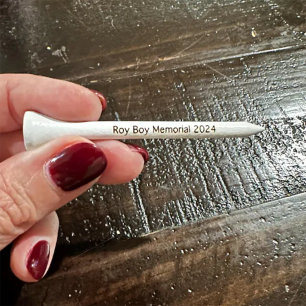 Personalized Memorial Gift Golf Tees