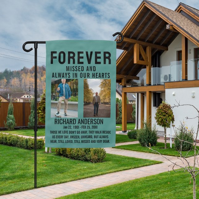 Personalized Memorial Loved One Tribute Garden Flag (Creator Uploaded)