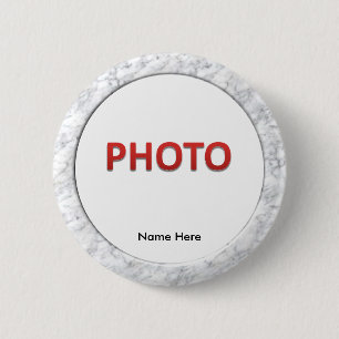 Personalized Memorial Photo Button
