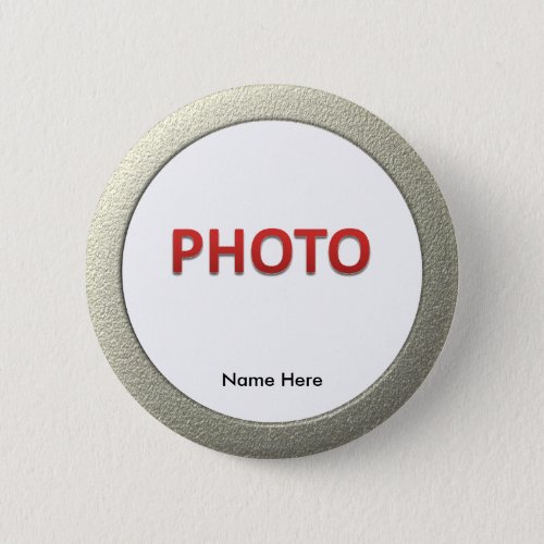 Personalized Memorial Photo Button