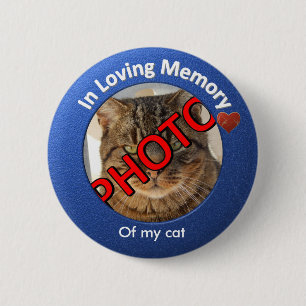 Personalized Memorial Photo Button