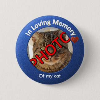 Personalized Memorial Photo Button