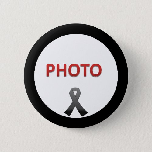 Personalized Memorial Photo Pinback Button
