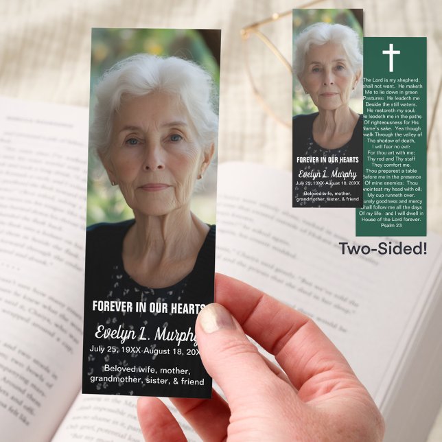 Personalized Memorial Prayer Bookmark (Creator Uploaded)