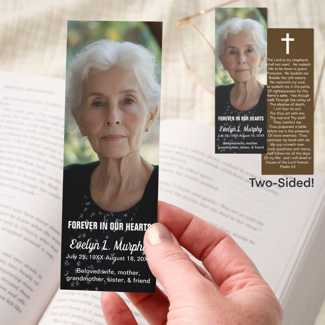 Personalized Memorial Prayer Bookmark (Creator Uploaded)