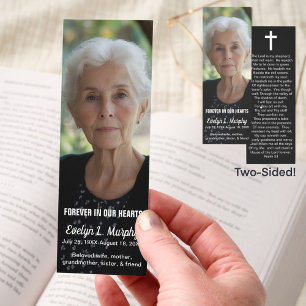 Personalized Memorial Prayer Bookmark