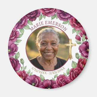 Personalized Memorial Remembering | Photo Magnet