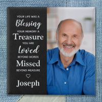 Personalized Memorial Remembrance Poem Photo