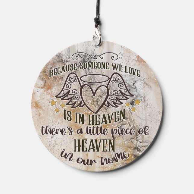 Personalized Memorial Wind Chime (Front)