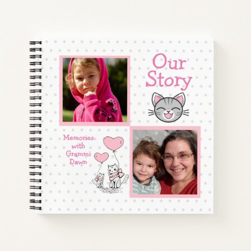Personalized Memories with Grandma Notebook