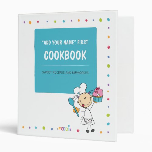 Personalized Memory Recipe Binder for Kids