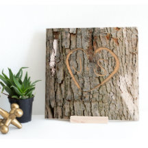 Personalized Memory Tree Bark - Unique Keepsake