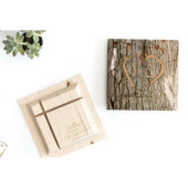 Personalized Memory Tree Bark - Unique Keepsake (Front & Back)