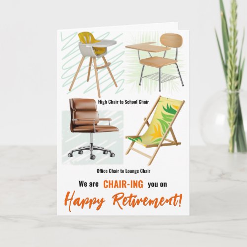 Personalized Men and Womens Funny Retirement Card