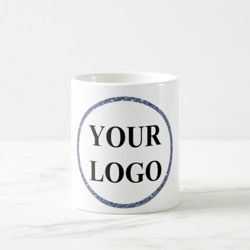 Personalized Men Gifts Black and White LOGO Coffee Mug