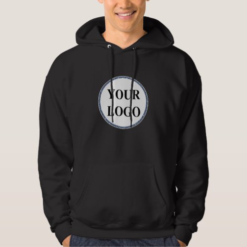 Personalized Men Gifts Black and White LOGO Hoodie