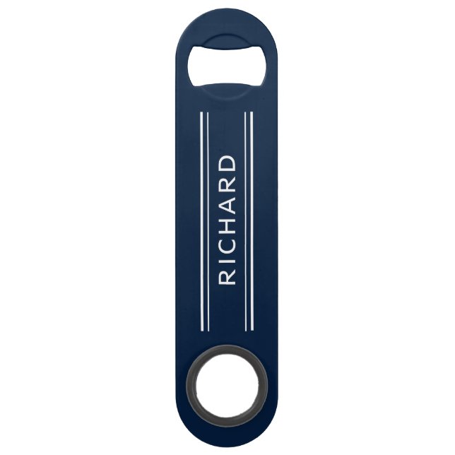 Personalized Men Gifts | Custom Name Bottle Opener (Front)