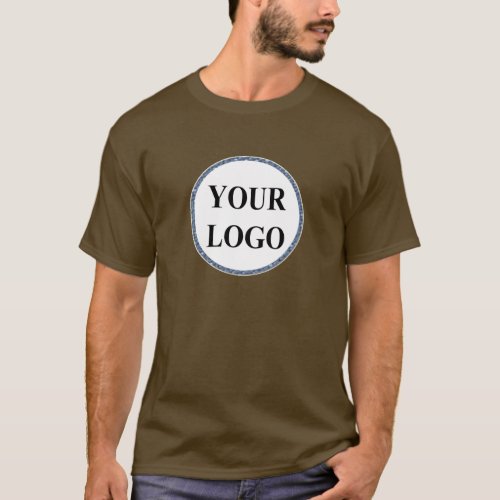 Personalized Men Gifts Manly Template LOGO T_Shirt