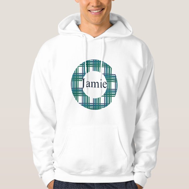 personalized men hooded sweatshirt (Front)
