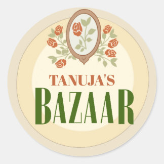 Personalized Mendhi Stickers |Henna Night Stickers