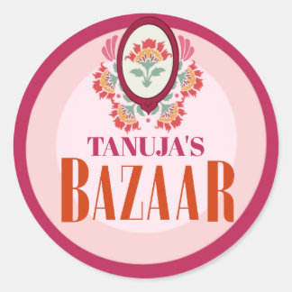 Personalized Mendhi Stickers |Henna Night Stickers