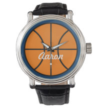 Personalized Men's Basketball Watch Gift