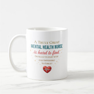 Personalized Mental Health Nurse Appreciation Coffee Mug