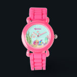 Personalized Mermaid & Axolotl Watch – Cute & Magi<br><div class="desc">Dive into a world of enchantment with this adorable personalized watch featuring a mermaid and her playful axolotl friend! Designed for girls who love underwater adventures,  this fun and colorful timepiece makes a unique and thoughtful gift. Customize it with a name for a truly special touch!</div>