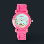 Personalized Mermaid & Axolotl Watch – Cute & Magi<br><div class="desc">Dive into a world of enchantment with this adorable personalized watch featuring a mermaid and her playful axolotl friend! Designed for girls who love underwater adventures,  this fun and colorful timepiece makes a unique and thoughtful gift. Customize it with a name for a truly special touch!</div>