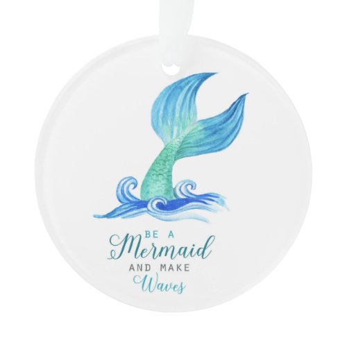 Personalized Mermaid Ornament