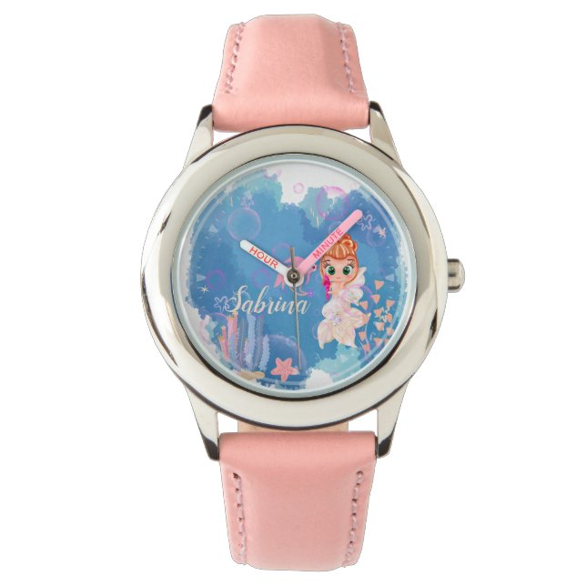 Personalized Mermaid  Watch (Front)