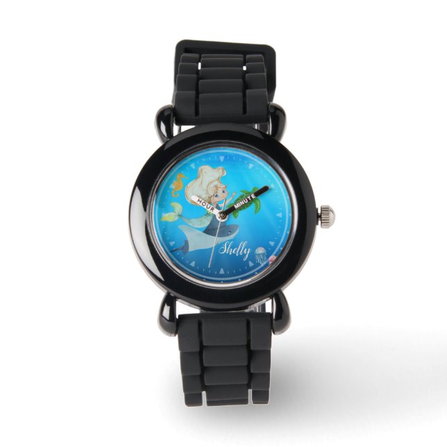 Personalized Mermaid  Watch (Front)