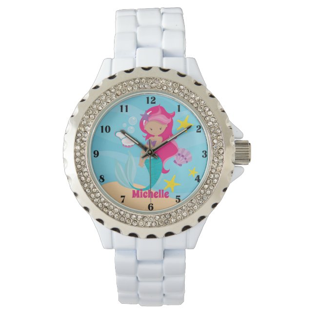 Personalized Mermaid Watch (Front)