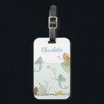 Personalized Mermaid Whimsical Ocean Kids Name Luggage Tag<br><div class="desc">This charming luggage tag features a dreamy underwater scene with illustrated mermaids,  sea plants,  and fish in soft pastel tones. Personalized with a name in playful blue script,  it’s perfect for kids,  beach vacations,  or anyone who loves a magical ocean theme. Makes travel fun and easy to spot.</div>