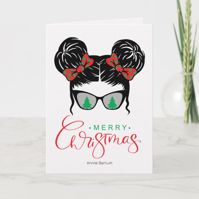 Personalized Merry Christmas Card (Front)