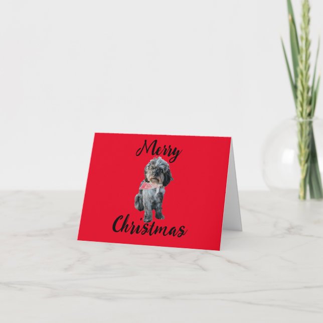 Personalized Merry Christmas Card (Front)