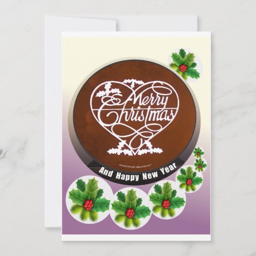     Personalized Merry  Christmas   Flat Holiday Card