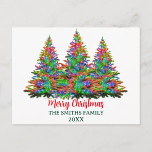 PERSONALIZED MERRY CHRISTMAS Postcard
