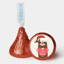 Personalized Merry Christmas Sloth