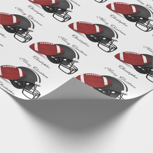 Personalized Merry Christmas Sports Wrapping Paper Zazzle