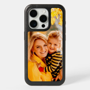 Personalized Merry Christmas Two Photo Script iPhone 15 Pro Case