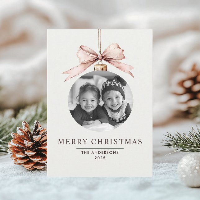 "Personalized Merry Christmas with Photo Invitation (Creator Uploaded)